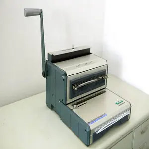 D310 neuer Stil manuelle Doppel draht binde maschine Kamm binder