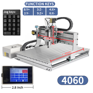Machine de gravure CNC JS-4060 1500W, graveur de bureau avec contrôle hors ligne, pour relief 3D et lettrage en production en série - Product Image 4