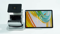 Tablette POS GOODCOM Android 14, écran tactile 11 pouces avec station d'impression 80 mm pour la vente au détail, les restaurants et les magasins de vêtements