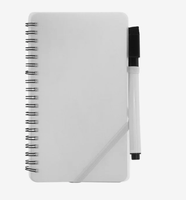Carnet effaçable à sec personnalisé avec logo 2027 – Lot promotionnel réutilisable haut de gamme pour cadeaux d'entreprise – Vente en gros