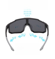 Lunettes de soleil photochromiques spécialisées en plein air pour la course à pied vélo de pêche protection UV lunettes de soleil polarisées pour le sport