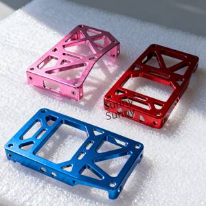 Support métallique <span class=keywords><strong>sur</strong></span> mesure en tôle d'aluminium, estampé, plié, soudé et façonné, pour échelle de <span class=keywords><strong>camping</strong></span>-<span class=keywords><strong>car</strong></span> peinte - Product Image 4