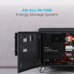 Lycan Portable <b>Solar</b> Station Battery Box LiFePO4 Energy Storage Cabinet MPPT Controller AC Input Output RV Power <b>System</b> LCD - Product Image 3