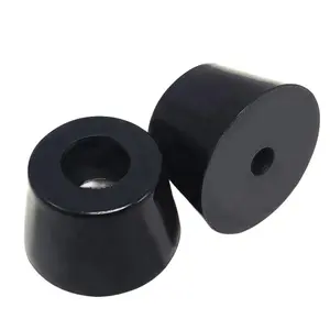 standard anti slip shock absorb screw mount chair/furniture/cut board/machine silicone rubber feet for cutting boards