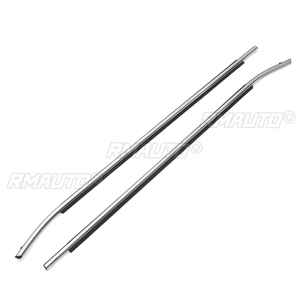 4pcs Car Weatherstrips Window Sealing Strips for Toyota Camry 2006-2014 <b>Door</b> Window Seal Rubber <b>Trim</b> Belt Weather Strips - Product Image 4