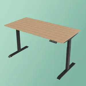 Fábrica de suministro directo escritorio simple soporte de mesa de elevación de doble motor soporte de escritorio de pie elevaci