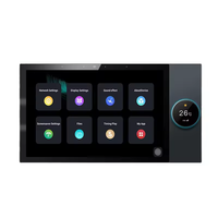 Kit de Seguridad Inteligente para el Hogar Tuya de 7'' con Control por Aplicación, Diseño de Barra, Panel Táctil HD, Montaje en Pared, Compatible con Zigbee, 6 Idiomas, EE. UU.