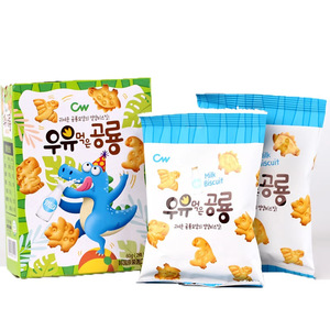 Galletas Coreanas con Forma de <span class=keywords><strong>Dinosaurio</strong></span> de Dibujos Animados, Refrigerios Exóticos al por Mayor para Niños - Product Image 5