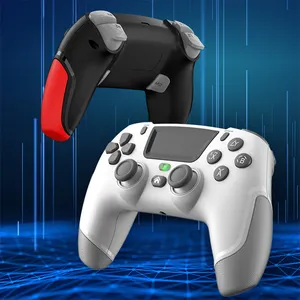 RALAN P06 pengontrol Gaming BT nirkabel, untuk pengontrol P4 untuk PS3 Switch PC ponsel IOS Android pegangan Joystick Gamepad