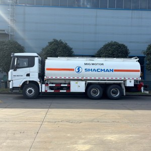 Camion-citerne SHACMAN 6x4 25000L pour le transport de carburant diesel, camion-citerne mobile avec pompe et distributeur à débit mesuré - Product Image 4