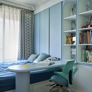 Set di Arredamento Moderno in Pelle e Legno per Camere d'Albergo, Soluzione Completa per Hotel 3-5 Stelle e <span class=keywords><strong>Appartamenti</strong></span> - Product Image 4