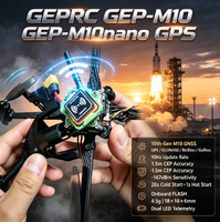 Module GPS GEPRC GEP-M10nano M10050 double I2C UART 10Hz avec boussole de navigation en ABS pour drone FPV RC et avion de course