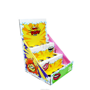 Siêu thị bán lẻ hai mặt các tông kệ trưng bày Kệ trẻ em Snack Showcase cho thực phẩm sô cô la cho bán lẻ hiển thị - Product Image 2