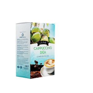Mélange de Boisson en Poudre 5-en-1 Premium, Doux et Caféiné, Instantané, Cappuccino Coco, Café, Noix, Chocolat, Fruits, Sucre, Crème, Durée de Conservation 18 Mois - Product Image 2