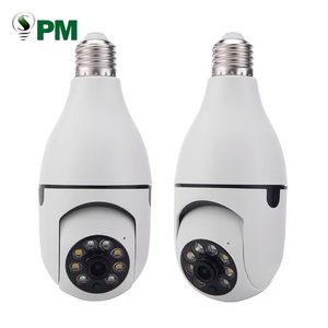 Eseecloud กล้องวงจรปิดไร้สาย Wi-Fi 1080P IP, กล้องมองกลางคืนหลอดไฟรักษาความปลอดภัยในร่ม360 PTZ สำหรับบ้านสัตว์เลี้ยงทารกรับประกัน1ปี - Product Image 6