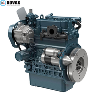 D902 3 cylindres moteur Diesel pour 2892-2014 HJ1014-2020 moteur complet Assy pièces de machines de Construction pour Kubota