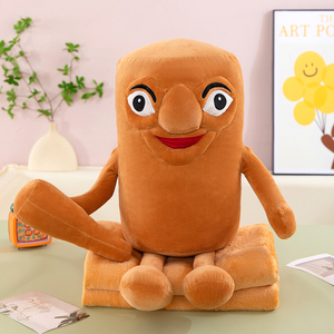 Hot Cross-Biên Giới Bán Tungtungsahur Tralalo Cá Mập Bức Tượng Sang Trọng Búp Bê PP Bông Cho Sinh Nhật Căng Thẳng Cứu Trợ Voi - Product Image 1