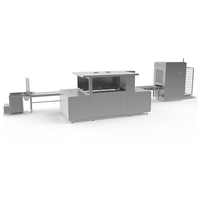 Ligne de production automatique de friandises pour animaux de compagnie en acier inoxydable de qualité alimentaire pour la production commerciale de friandises pour animaux de compagnie