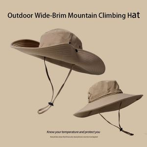 Unisex UPF50+ Wide Brim Breathable Polyester Hat 100% Casual Outdoor Activities-Hiking <b>Gardening</b> Fishing Cowboy Boonie Bucket - Product Image 4