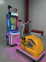Machine de jeu à monnayeur pour vélo à pédales pour enfants, avec éclairage LED, pour échange de tickets en gros, pour sports d'intérieur et aires de jeux