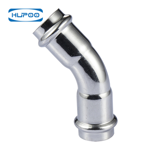 Conexiones a Presión Comerciales de Acero Inoxidable SS304 SS316 Pulido, Duraderas para HVAC, Plomería, Tuberías de Gas y Equipos de Procesamiento de Alimentos - Product Image 3