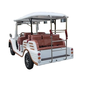 Vendita calda di buona qualità elettrico classico Golf Cart <span class=keywords><strong>auto</strong></span> <span class=keywords><strong>d</strong></span>'<span class=keywords><strong>epoca</strong></span> 5KW motore batteria al litio 5-6 posti luci a LED sospensione anteriore - Product Image 2