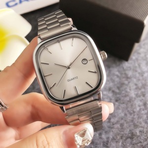 Reloj de Marca <span class=keywords><strong>Guess</strong></span> Geneva con Triángulo Invertido para <span class=keywords><strong>Mujer</strong></span> Venta al por Mayor de Fábrica con Correa de Silicona Estilo de Negocios Rejilla para Pareja o de Moda - Product Image 5