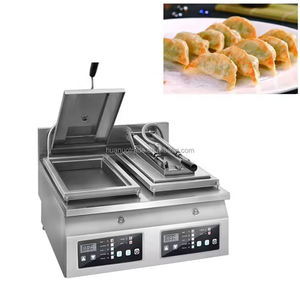 Freidora de Dumplings Comercial Totalmente Automática, de Una/Dos Cabezas, con Control Inteligente de Temperatura, Olla de Acero Inoxidable para Dumplings - Product Image 6