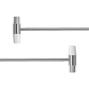 Dr. Marteau de réparation de montres géant, 13 cm, pointe en caoutchouc, mini-marteau à double usage pour le réglage et l'assemblage de modèles - Product Image 2