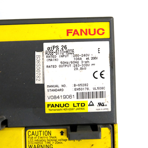โมดูลจ่ายไฟ Fanuc a06b 6110 h026 Alpha i ของแท้ รุ่น A06B-6110-H026 A06B6110H026 โมดูลจ่ายไฟ CNC มีสินค้าในสต็อก - Product Image 2