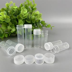 Mini flacon de rangement carré en plastique 5ml 7ml pour échantillons de liquides et poudres, aiguilles à coudre, avec bouchon à vis, idéal pour mini-parfums - Product Image 4