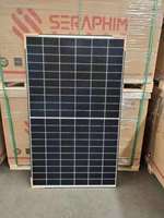Panel Surya Tier 1 Seraphim Brand Mono 430W 435W 440W 445W 9BB Perc Half Cell 166mm Bingkai HITAM Dapat Diterima 3 Kali EL