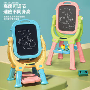 Educatief Speelgoed 2 In 1 Schilderen En Schrijven Zwart Bord Set Kinderen Kunstenaar Speelgoed Magnetische Tekentafel Voor Kinderen - Product Image 2