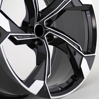 Vente directe d'usine de roues monobloc 18 19 20 21 22 23 24 26 pouces, roues de voiture en alliage forgé sur mesure