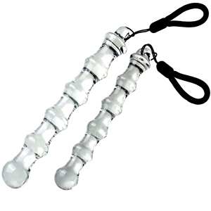 <span class=keywords><strong>2</strong></span> tailles de godes en verre cristal transparent perles anales Plug G-spot Stimulation Masturbation féminine Jouets sexuels pour adultes pour femmes hommes lesbiennes - Product Image 3