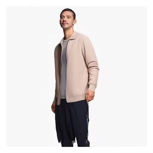 Gran oferta 2025, chaqueta de Cachemira, cárdigan con cremallera, cárdigan de Cachemira con cremallera, suéter con cuello vuelto para hombre - Product Image 5
