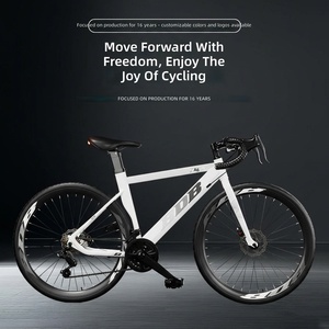 Bicicleta de Corrida Leve 700C para Adultos, Bicicleta de Estrada com Guidão Curvo, Bicicleta Esportiva com Marchas para Ciclismo de Longa Distância - Product Image 1