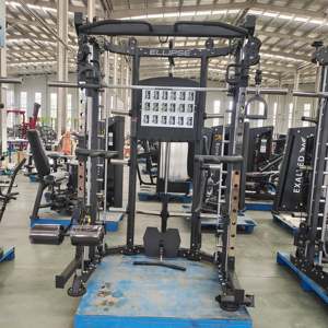 Smith Machine Squat Rack Fitness <span class=keywords><strong>Appareil</strong></span> d'entraînement complet MND-C80 l'équipement <span class=keywords><strong>de</strong></span> fitness sportif Chine - Product Image 2