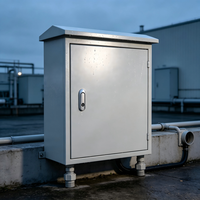 Armoire de distribution métallique avancée CE SUS304 pour extérieur, IP65, basse tension, pour la protection de l'alimentation