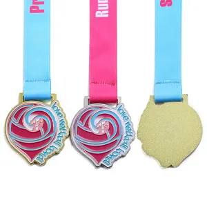 Jiabo China Factory Custom Cute Sports Award Gold Silver Netball Metal Sports Medals Manufacturer