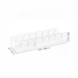 Soporte de exhibición de gorra de béisbol de almacenamiento de estante transparente de exhibición de gorra de acrílico - Product Image 5