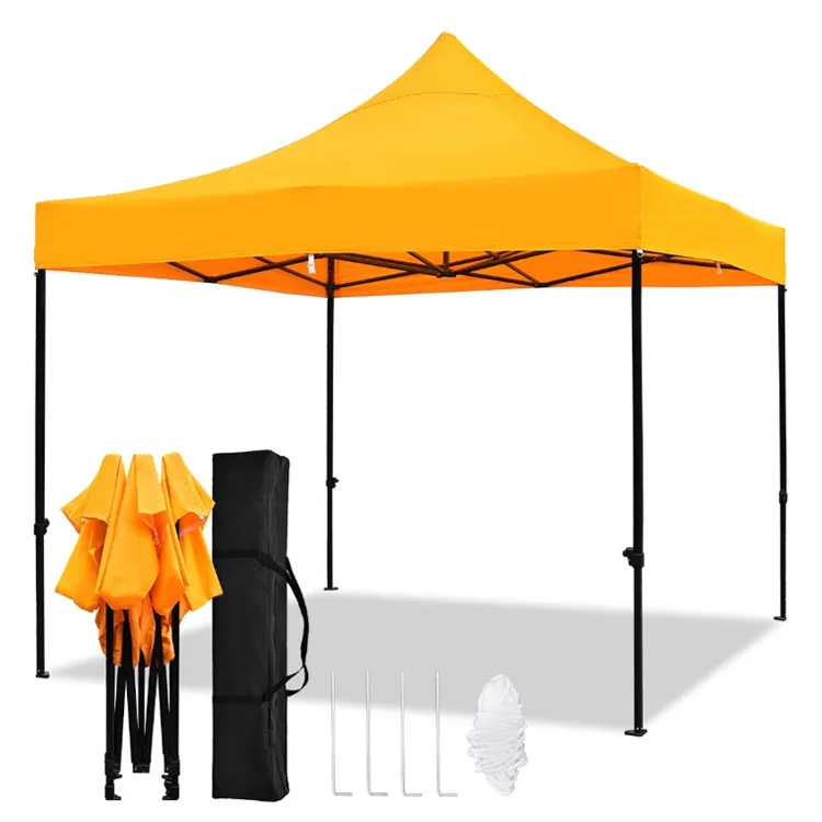 Палатка-беседка 3 х3, автоматическое открытие, водонепроницаемая и легкая в сборке, для пляжного отдыха, мероприятий, вечеринок, выбор цветов