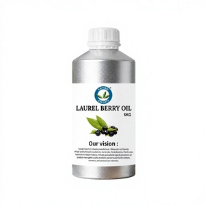 Aceite Portador Herbal de Bayas 5KG, Aceite Prensado en Frío de Bayas de Laurel (Laurus Nobilis) - Para Cosméticos, Aromaterapia y Formulaciones de Cuidado Personal - Product Image 1