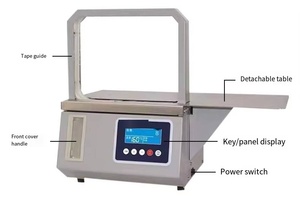 Máquina Flejadora Semiautomática Multifuncional de Fácil Operación para Flejes OPP - Product Image 4