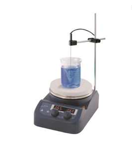 لوحة ساخنة تعمل بدرجة حرارة عالية مزودة بمهرج مغناطيسي مزودة بمهرج مغناطيسي للمعمل - Product Image 1