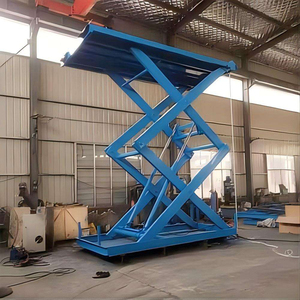 Draagbare auto-schaarlift, elektrisch aangedreven, stalen constructie met kabellier voor autowerkplaatscontrole - Product Image 3