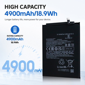 For Xiaomi BN5A Li-Polymer <b>Battery</b> Pack 4900mAh 3.87Vdc Rechargeable <b>Mobile</b> Phone <b>Battery</b> Made in China - Product Image 4