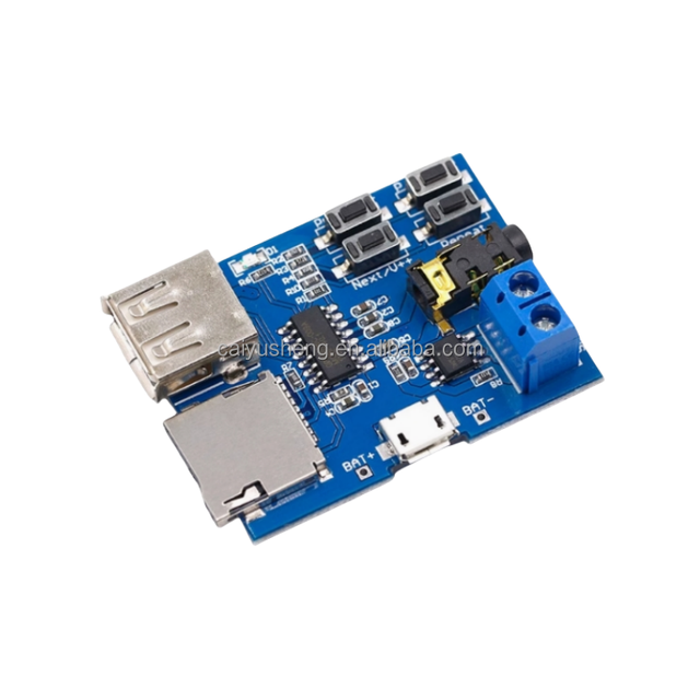 MP3 Lossless Decoding Board MP3 Decoder TF Card USB Flash Drive MP3 Module Player With Built-in Amplifier