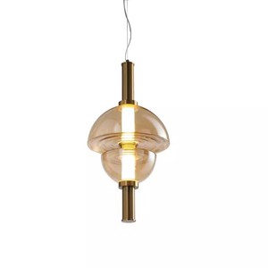 Lámpara de Araña Moderna Minimalista de Cristal de Lujo, Estilo Nórdico, Lámpara de Mesa de Alta Gama para Sala de Estar, Comedor, Barra de Bar, Diseño Único - Product Image 1