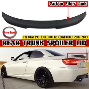 สปอยเลอร์หลังรถยนต์ ABS PSM Style สำหรับ BMW E93 335i 328i M3 CONVERTIBLE ปี 2007-2013 - Product Image 1